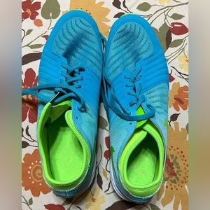 Nike Training DF TR4 Shoes Women's Sz‎ 10 Dual Fusion Teal Blue/Green 819022-301
